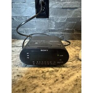 SONY LED ALARM AM/FM Adjustable Auto Time Set DREAM MACHINE Power Backup ICFC218